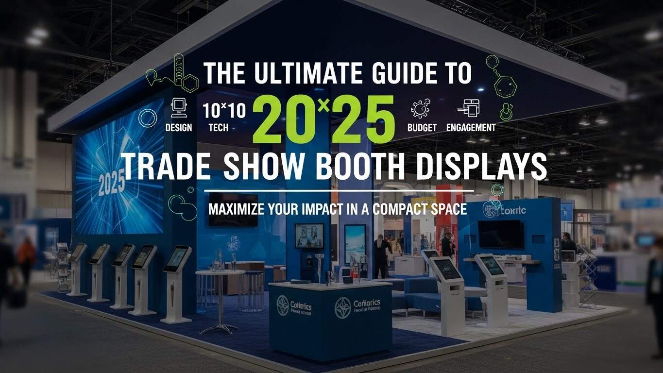 The Ultimate 2025 Guide to 10×10 Trade Show Booth Displays