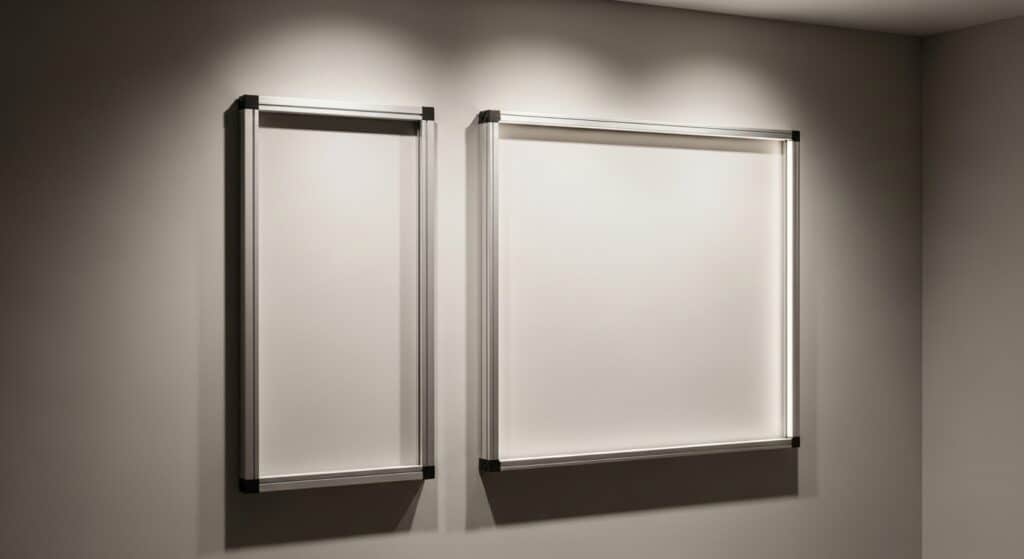 Choosing the Right Frames for Fabric Graphics in Interior Spaces