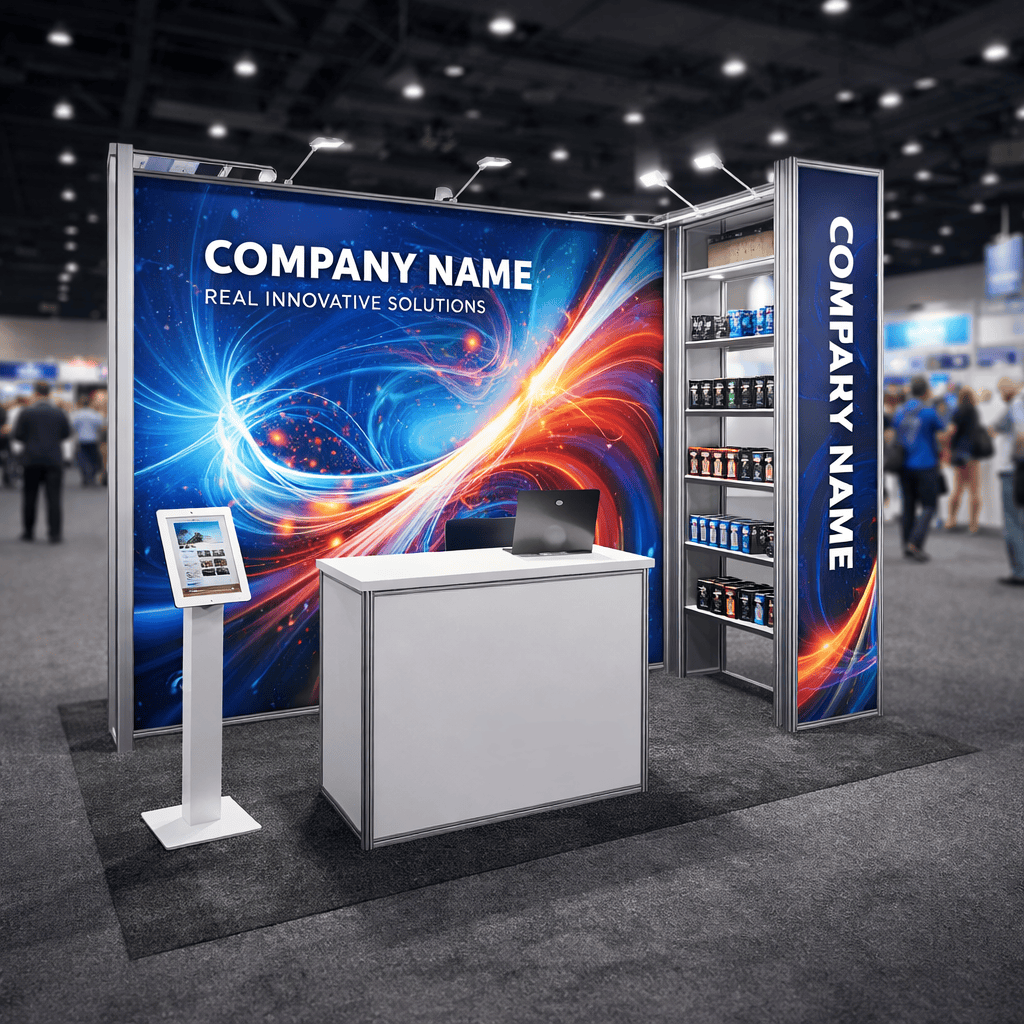 10×10 Trade Show Booth