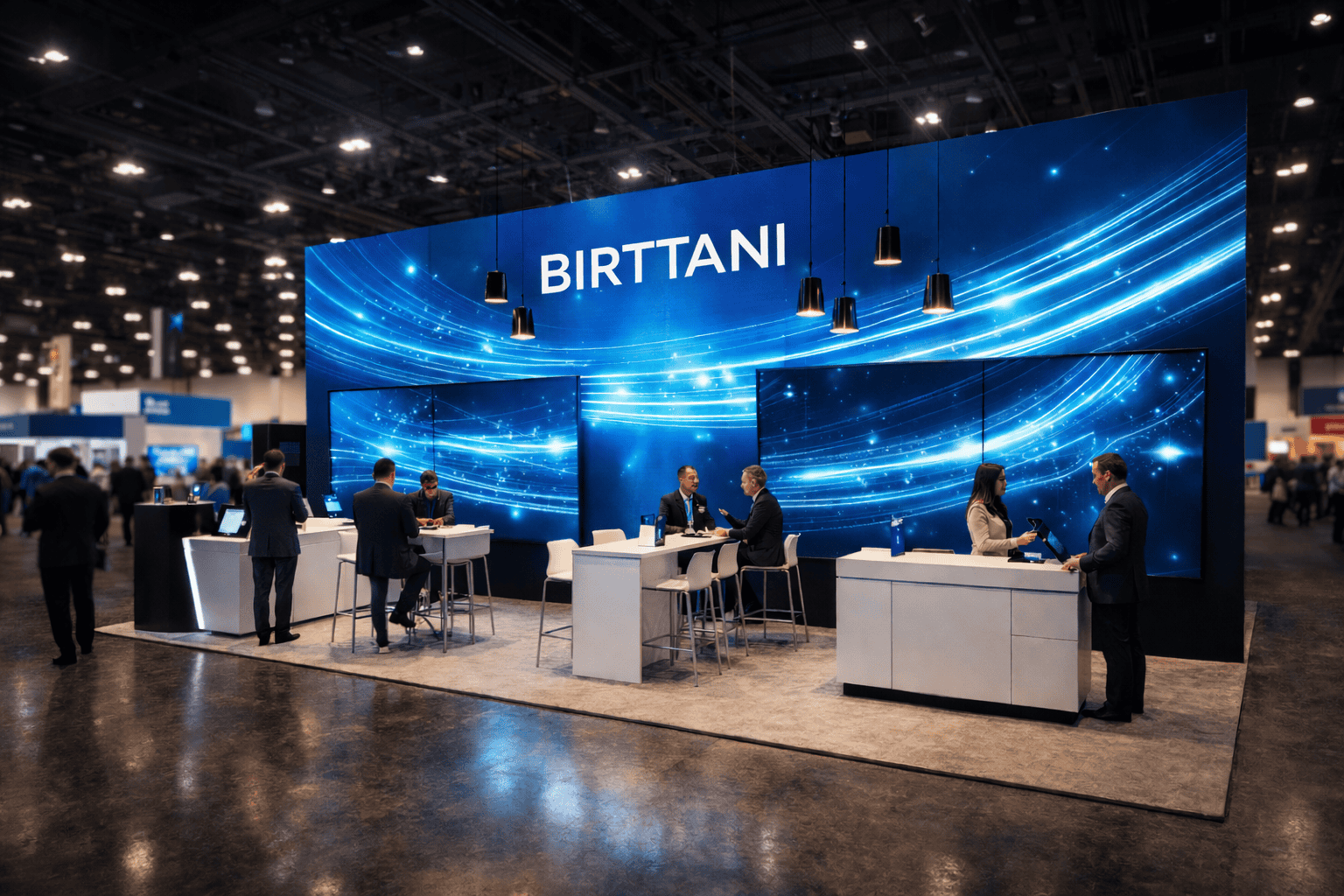 Large Inline Booth Displays That Dominate Exhibit Floors