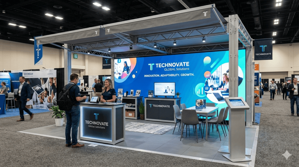 Outdoor and Indoor 10×20 Booths for Versatile Exhibiting