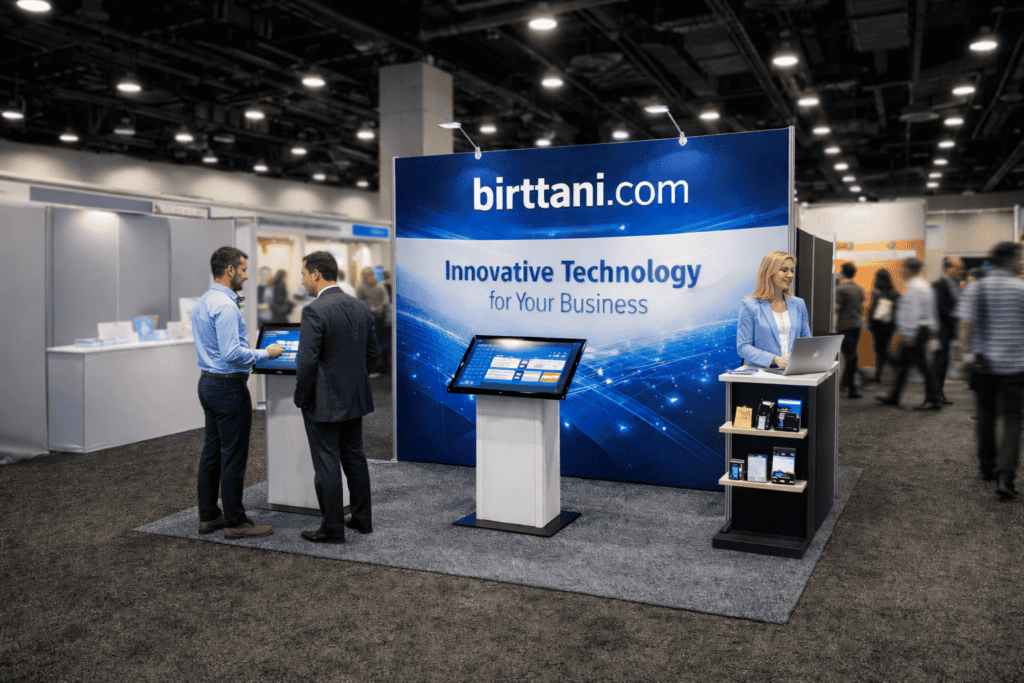 standard trade show booth size